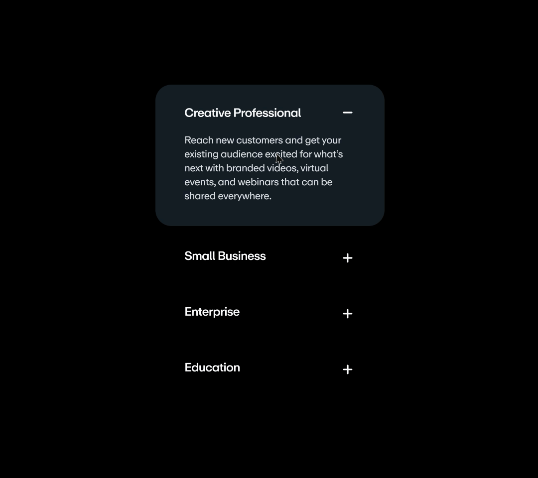 Accordion Open Accordion Open