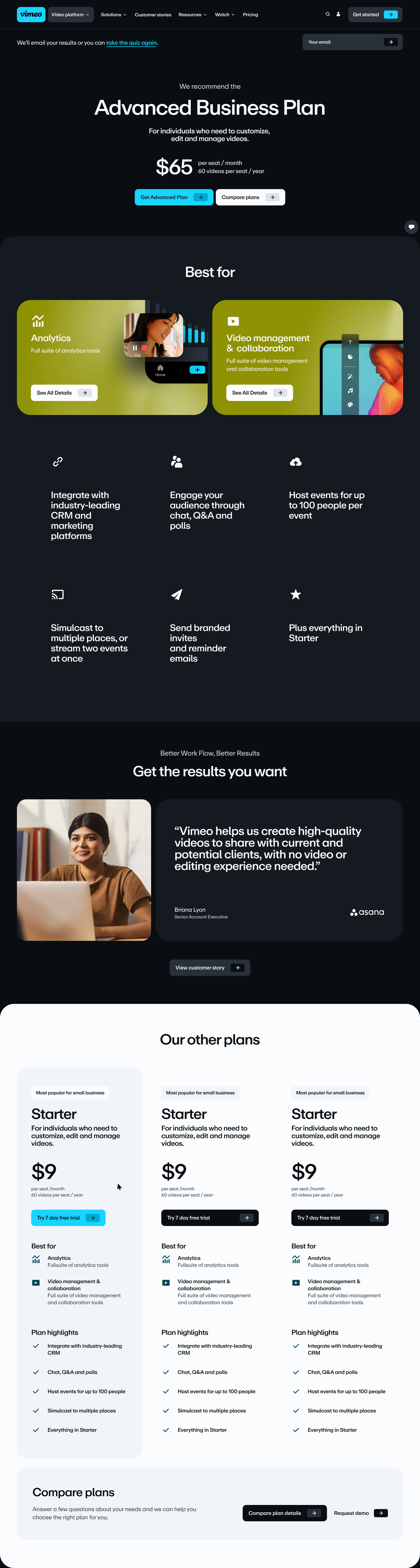 Help Me Choose My Plan